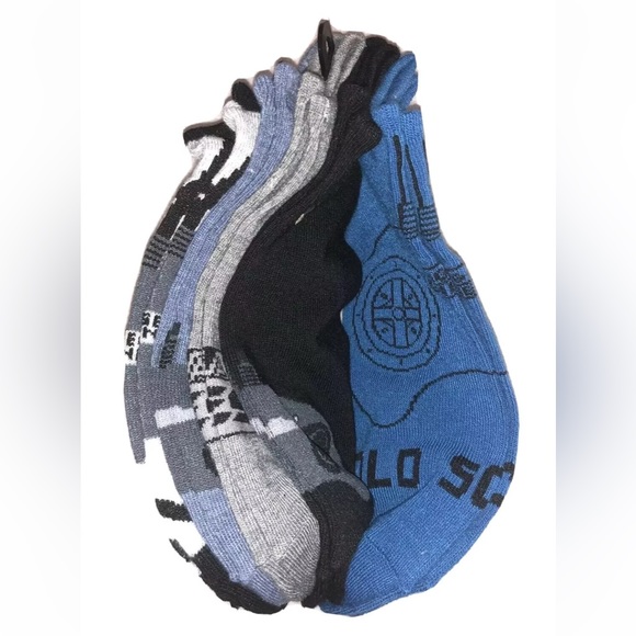 Sega Genesis No Show Socks 5 Pair Men 6.5-12 Multicolor w Controller Old School - Picture 9 of 11